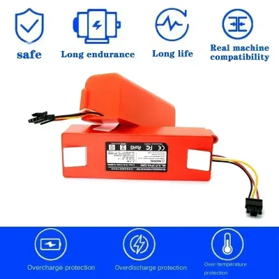 Batterie Li-ion 14,4 V pour aspirateur robot – image 3