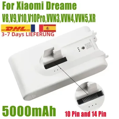 Batterie Li-ion de rechange pour aspirateur