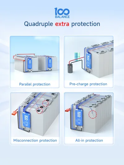 BMS intelligent à équilibrage actif 100 A – image 3