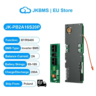 BMS intelligent actif pour batterie 8S à 16S