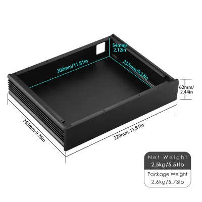 Boîtier aluminium pour préampli ou DAC – image 2