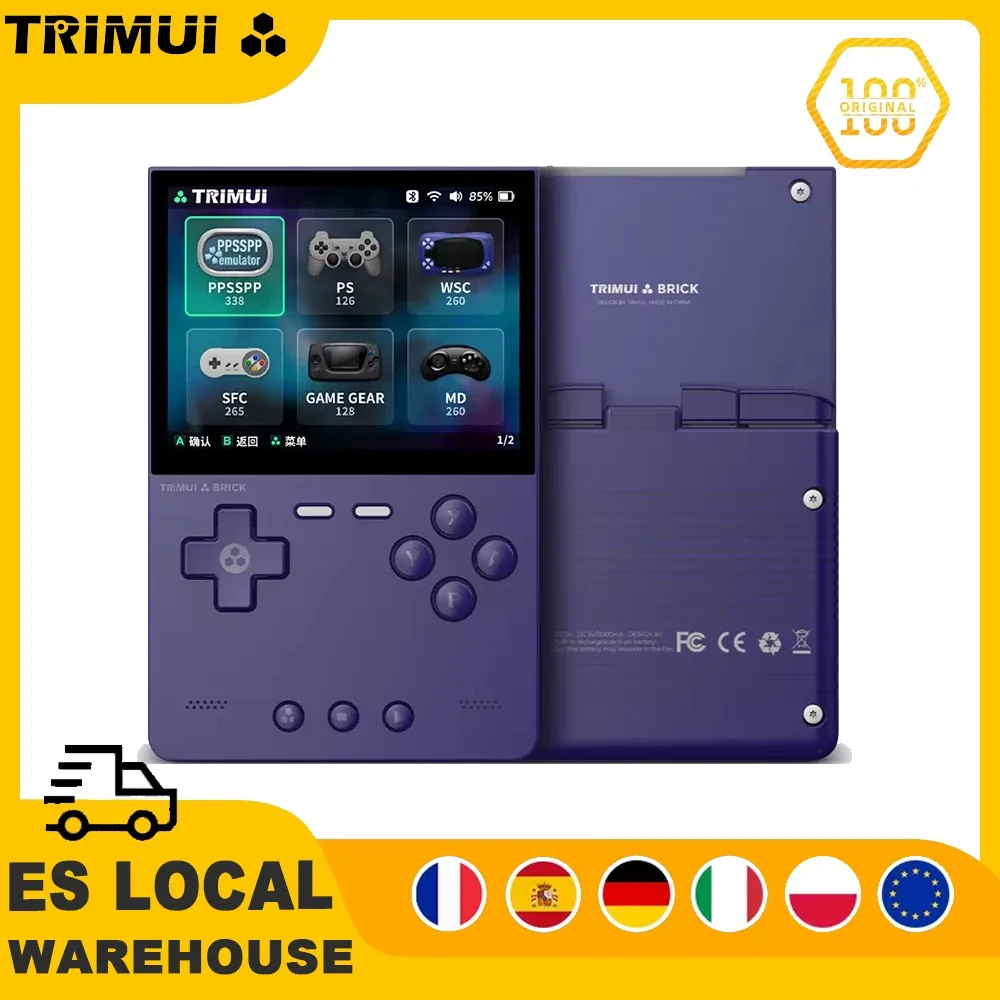 Console portable rétro écran IPS 3,2 pouces