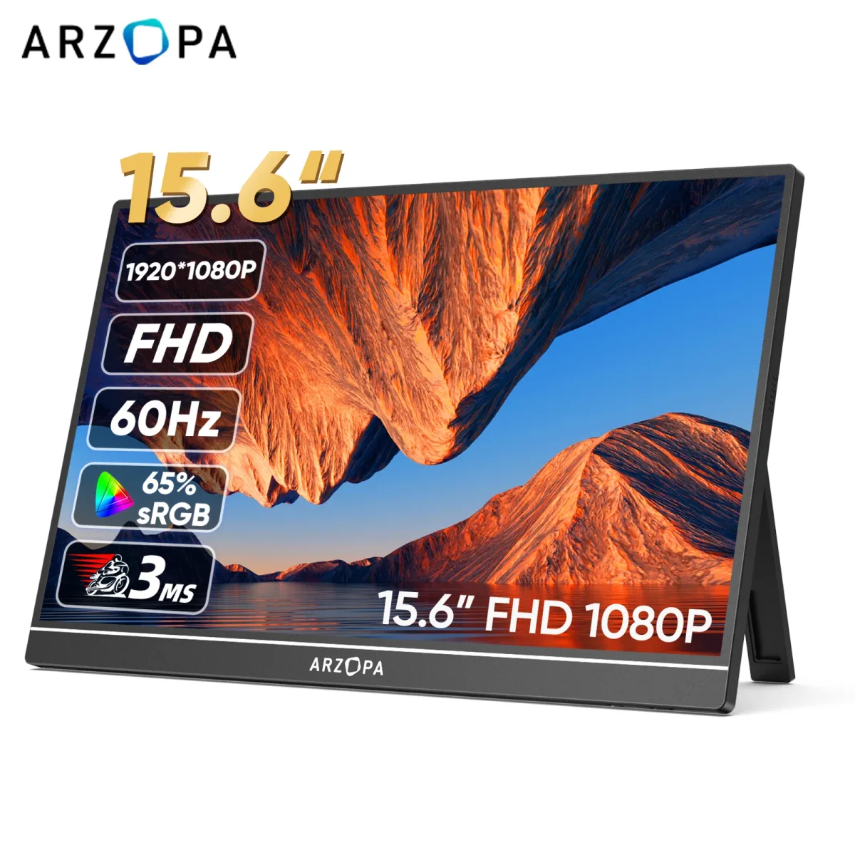 Écran portable 15,6 pouces Full HD IPS USB-C