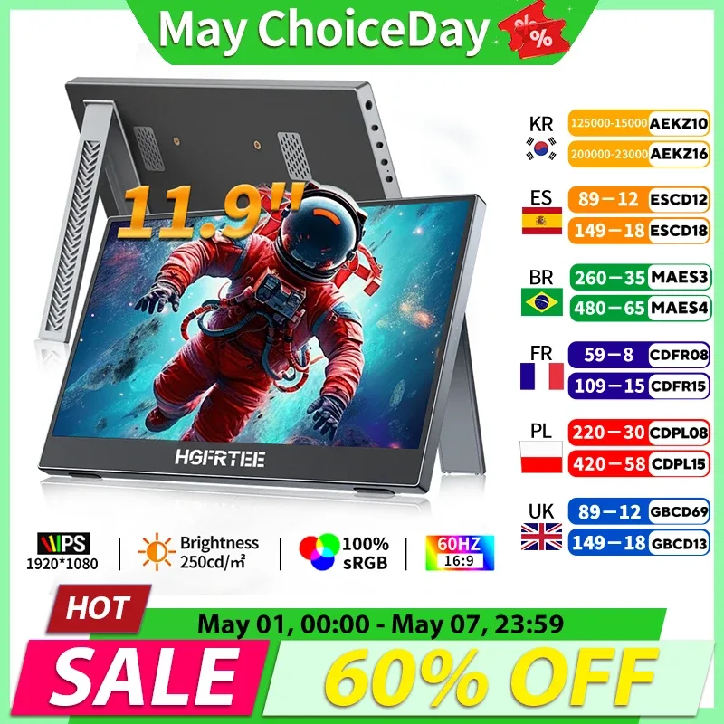 Moniteur portable Full HD IPS USB-C