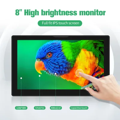 Moniteur tactile 8 pouces 1280 × 800 HDMI – image 3