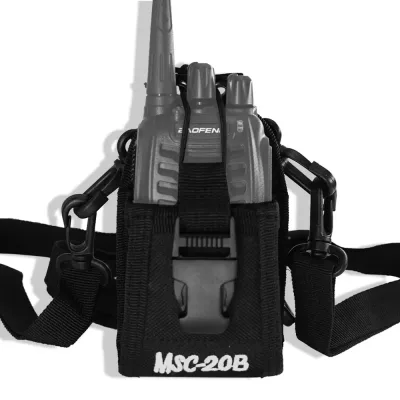 Sac de rangement en nylon pour talkie-walkie – image 3