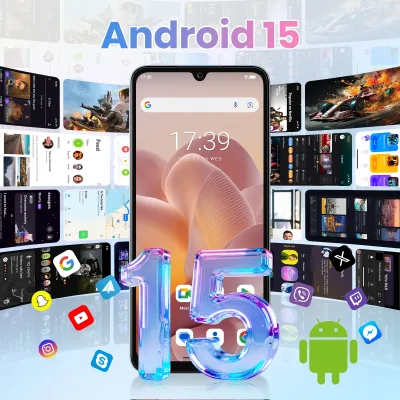 Smartphone 4G écran 6,88 pouces, 128 Go – image 2
