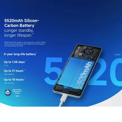 Smartphone 5G à écran de 17 cm et NFC – image 3