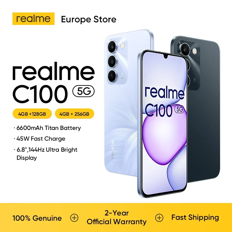 Smartphone 5G double SIM, écran 144 Hz