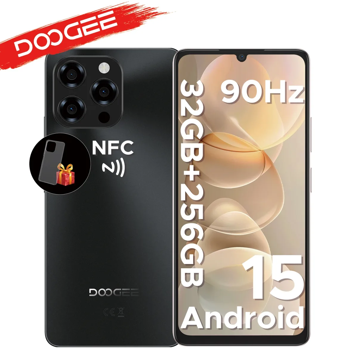 Smartphone Android à grand écran de 6,75 pouces