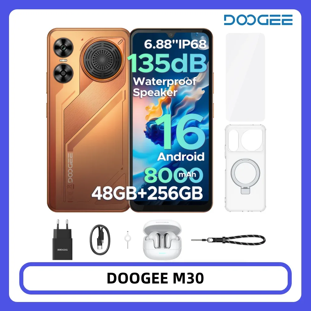 Smartphone Android M30 écran 6,88 pouces