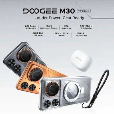 Smartphone Android M30 écran 6,88 pouces – image 2